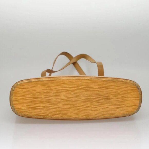 LOUIS VUITTON Epi Lussac Shoulder Bag Yellow - Picture 5 of 15